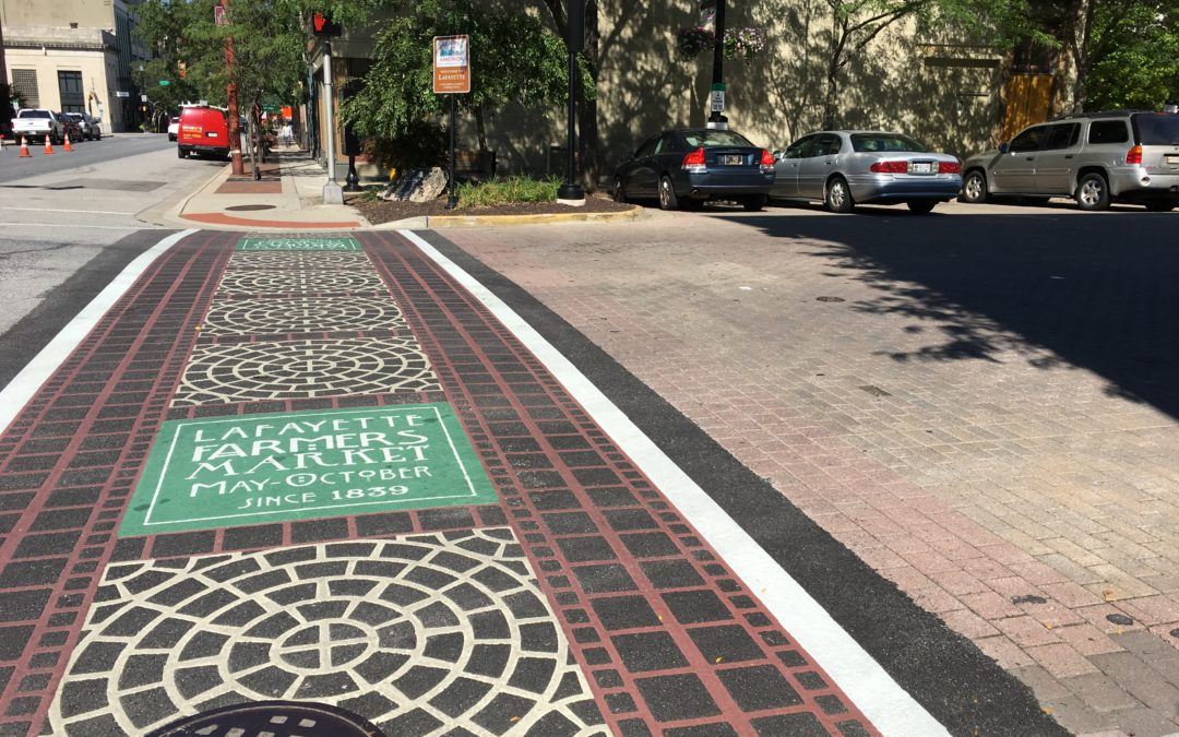 VIDEO Downtown Lafayette enhances placemaking with major streetscape improvements