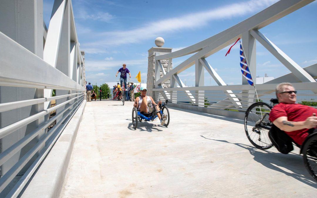 Kokomo celebrates new trail bridge