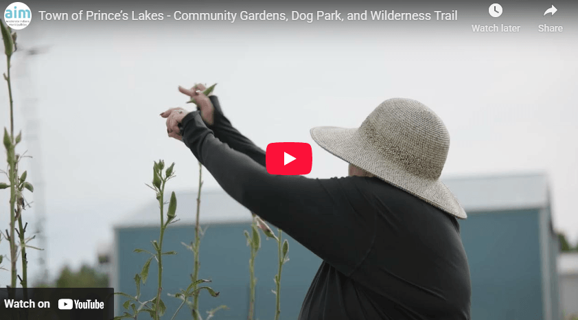 Town of Prince’s Lakes Earns Aim Award for Community Gardens, Dog Park, and Trail Project